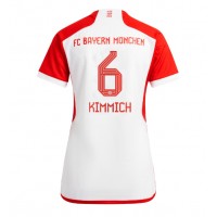 Camiseta Bayern Munich Joshua Kimmich #6 Primera Equipación Replica 2023-24 para mujer mangas cortas